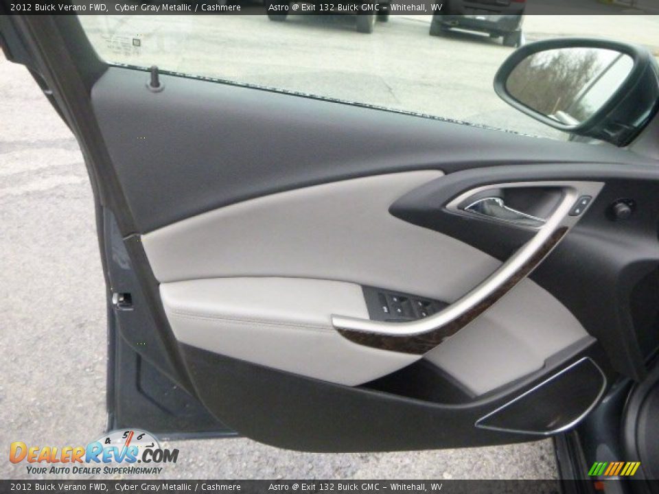 2012 Buick Verano FWD Cyber Gray Metallic / Cashmere Photo #15
