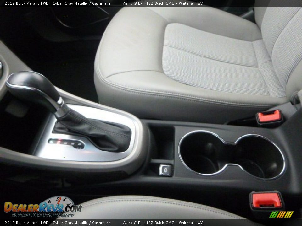 2012 Buick Verano FWD Cyber Gray Metallic / Cashmere Photo #17