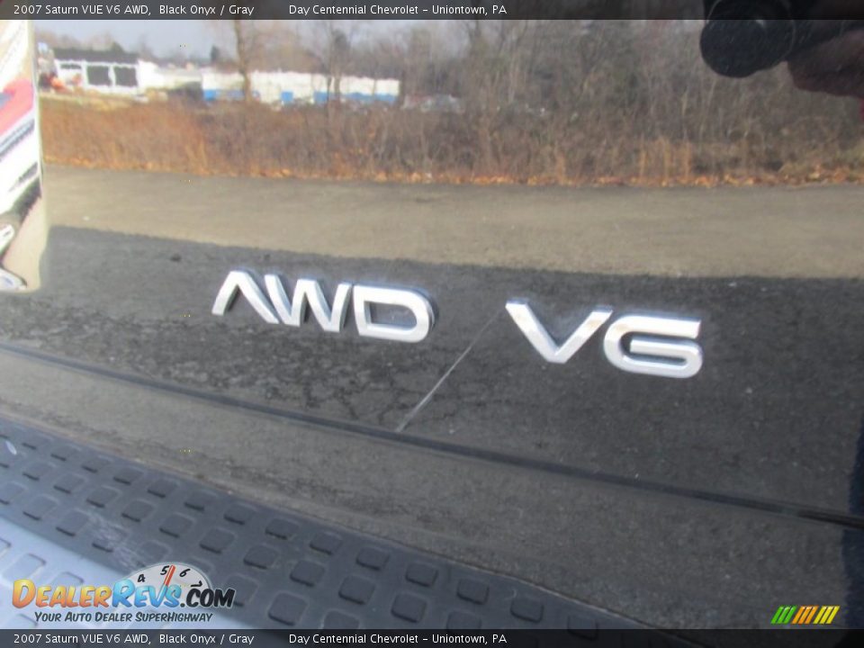 2007 Saturn VUE V6 AWD Black Onyx / Gray Photo #6
