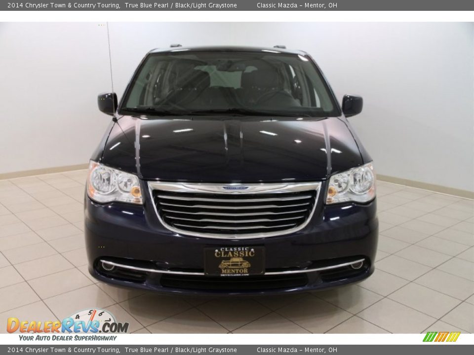 2014 Chrysler Town & Country Touring True Blue Pearl / Black/Light Graystone Photo #2