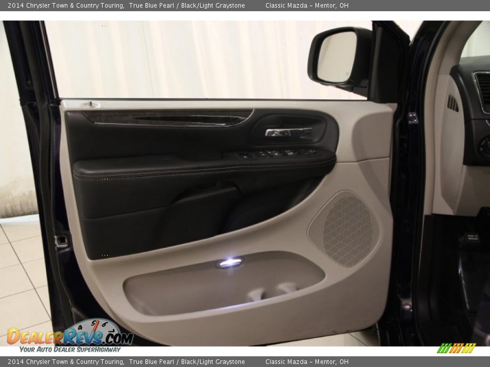 2014 Chrysler Town & Country Touring True Blue Pearl / Black/Light Graystone Photo #4