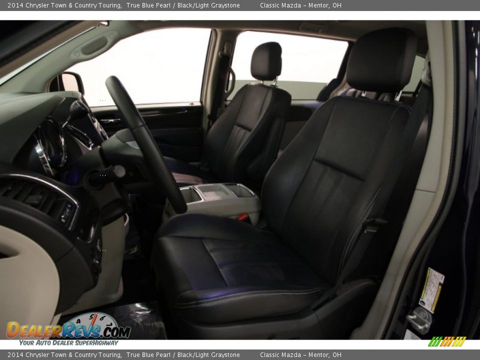 2014 Chrysler Town & Country Touring True Blue Pearl / Black/Light Graystone Photo #5