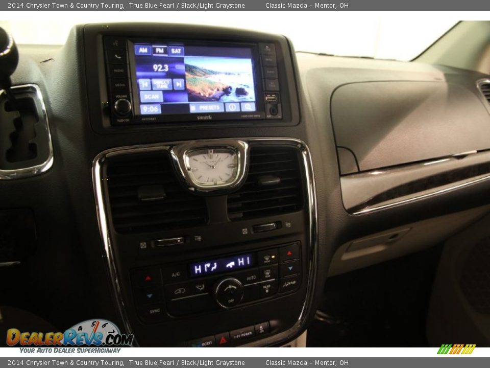 2014 Chrysler Town & Country Touring True Blue Pearl / Black/Light Graystone Photo #7