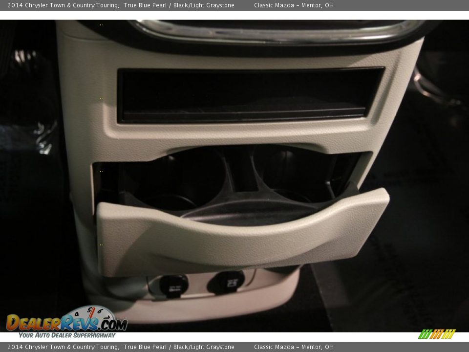 2014 Chrysler Town & Country Touring True Blue Pearl / Black/Light Graystone Photo #13