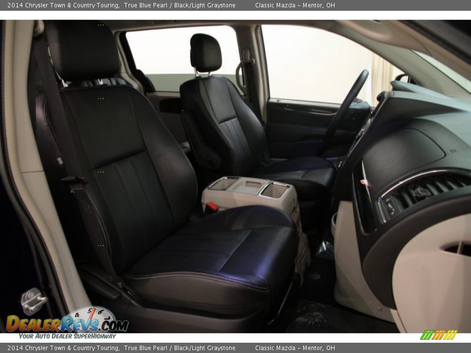 2014 Chrysler Town & Country Touring True Blue Pearl / Black/Light Graystone Photo #14