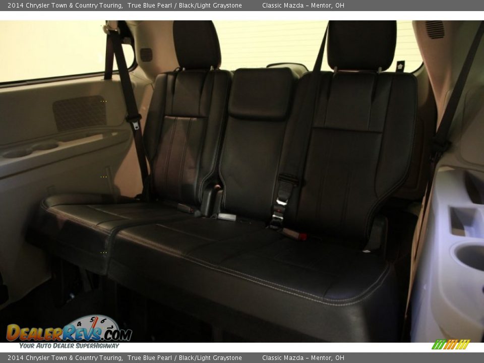 2014 Chrysler Town & Country Touring True Blue Pearl / Black/Light Graystone Photo #16