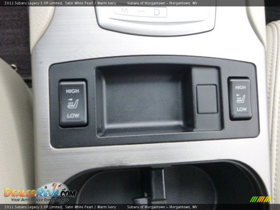 2011 Subaru Legacy 3.6R Limited Satin White Pearl / Warm Ivory Photo #20