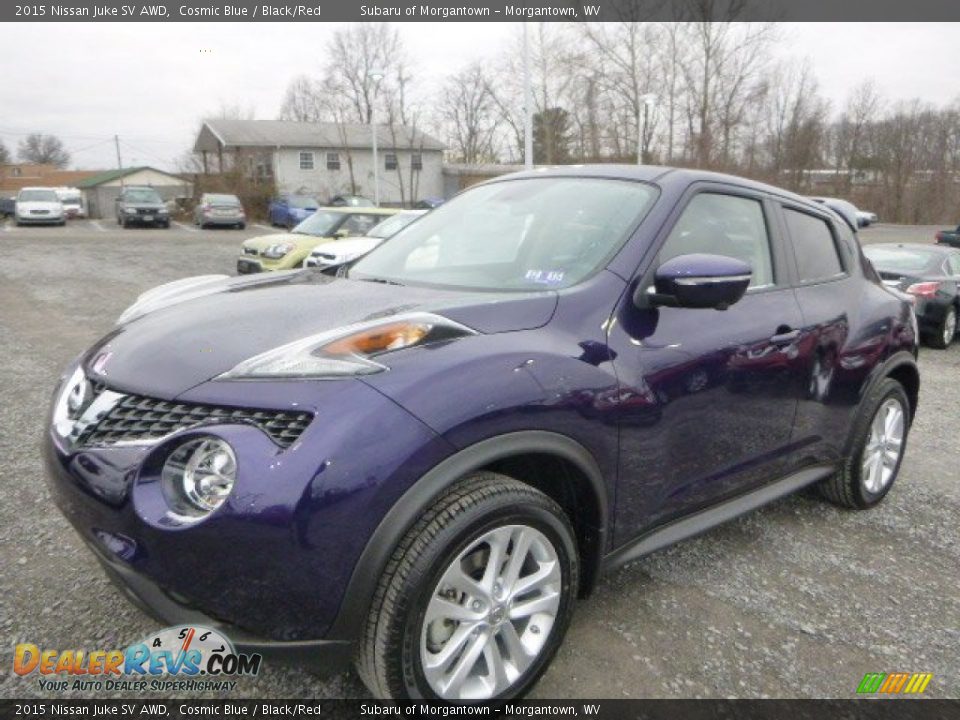 Front 3/4 View of 2015 Nissan Juke SV AWD Photo #7