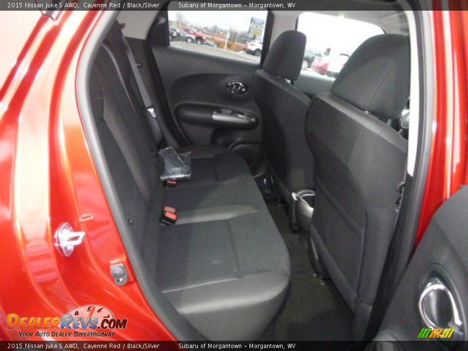 2015 Nissan Juke S AWD Cayenne Red / Black/Silver Photo #11