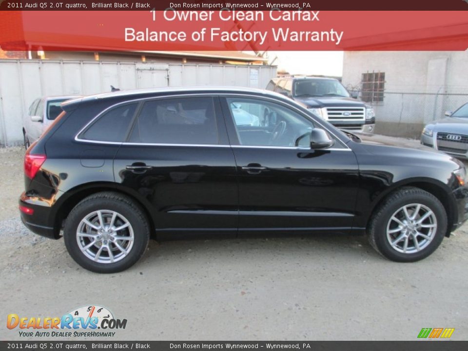 2011 Audi Q5 2.0T quattro Brilliant Black / Black Photo #2