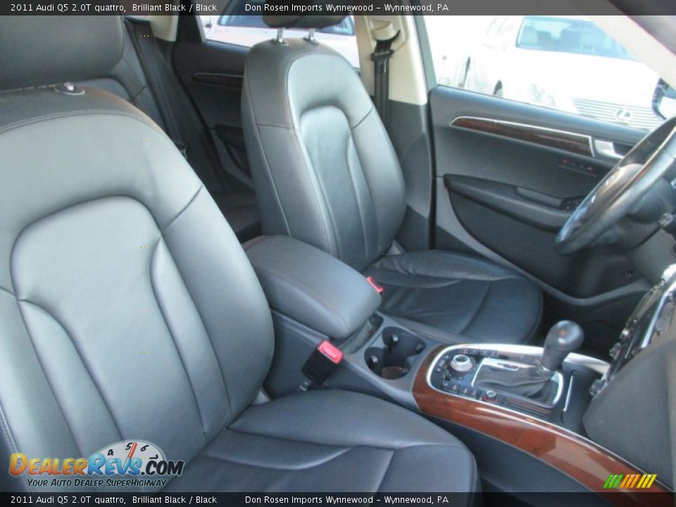 2011 Audi Q5 2.0T quattro Brilliant Black / Black Photo #6
