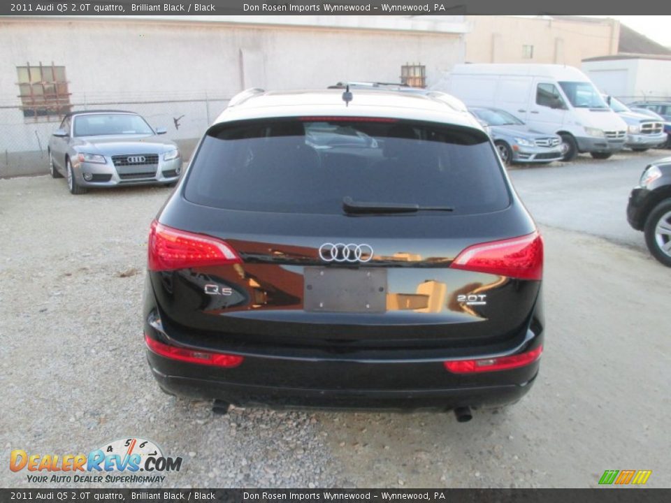 2011 Audi Q5 2.0T quattro Brilliant Black / Black Photo #9