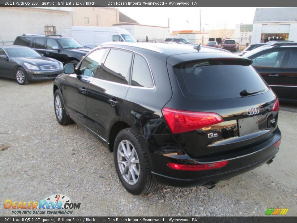 2011 Audi Q5 2.0T quattro Brilliant Black / Black Photo #10