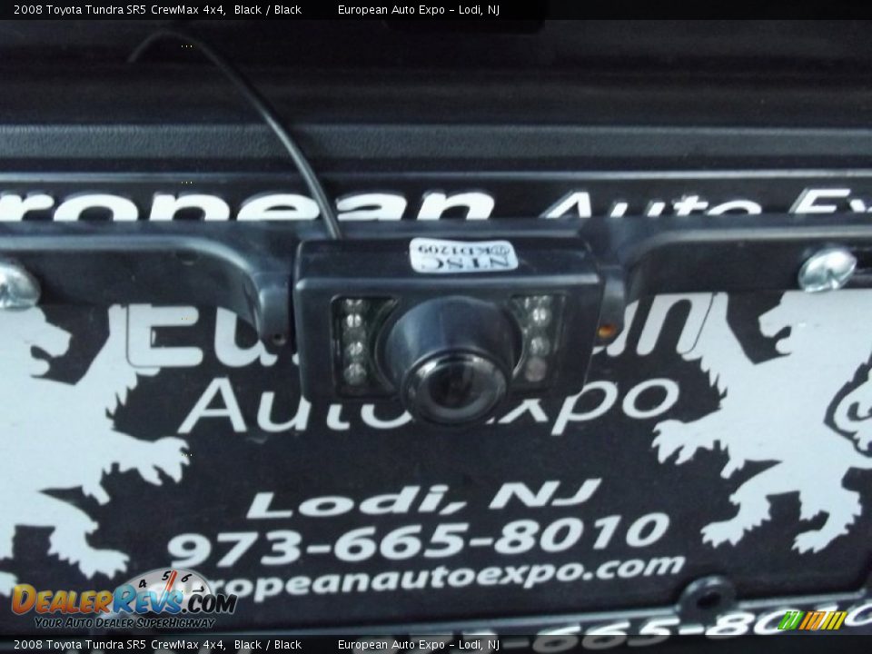 2008 Toyota Tundra SR5 CrewMax 4x4 Black / Black Photo #9