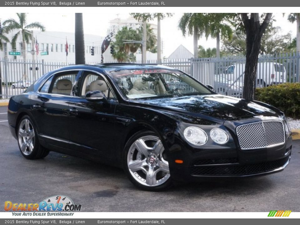 Front 3/4 View of 2015 Bentley Flying Spur V8 Photo #4