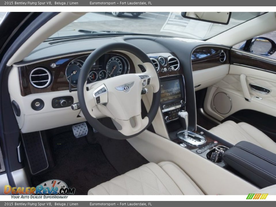 Linen Interior - 2015 Bentley Flying Spur V8 Photo #21