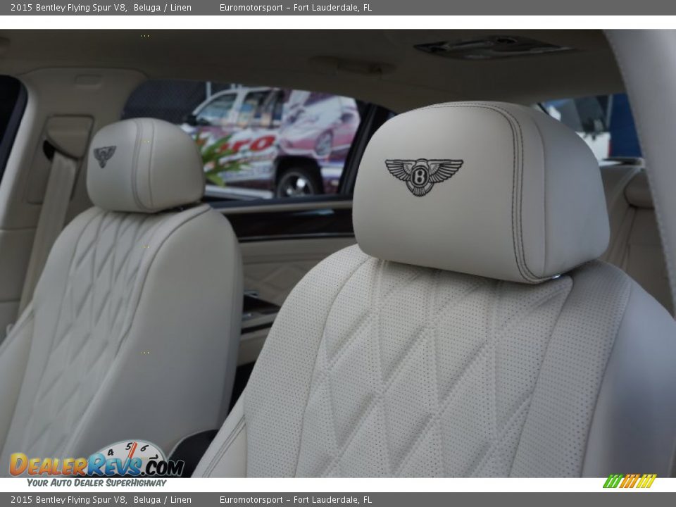 2015 Bentley Flying Spur V8 Beluga / Linen Photo #24