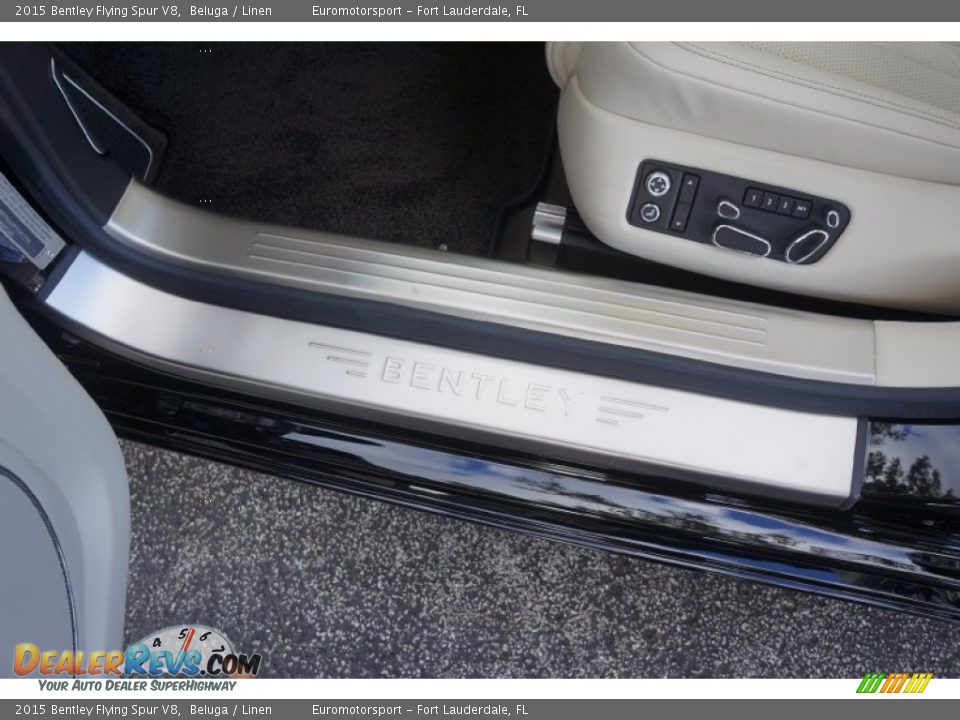 2015 Bentley Flying Spur V8 Beluga / Linen Photo #27
