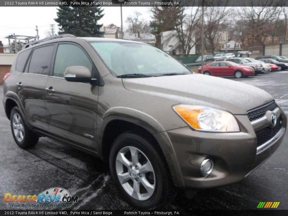 2012 Toyota RAV4 V6 Limited 4WD Pyrite Mica / Sand Beige Photo #1