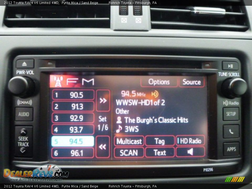 2012 Toyota RAV4 V6 Limited 4WD Pyrite Mica / Sand Beige Photo #4