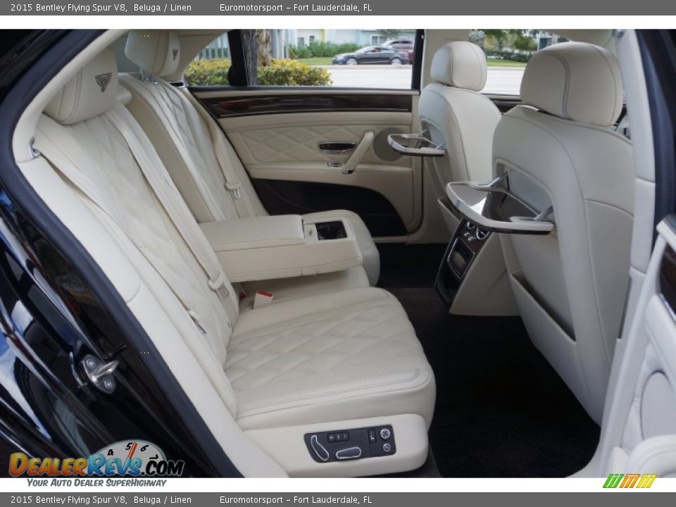 Rear Seat of 2015 Bentley Flying Spur V8 Photo #44