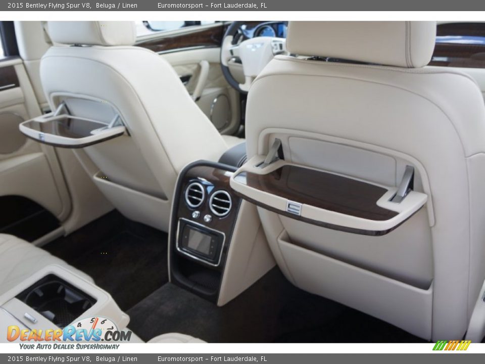 Rear Seat of 2015 Bentley Flying Spur V8 Photo #48