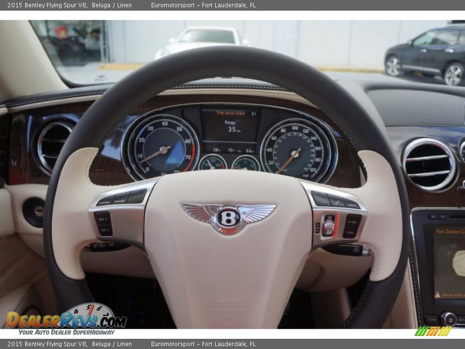 2015 Bentley Flying Spur V8 Steering Wheel Photo #60