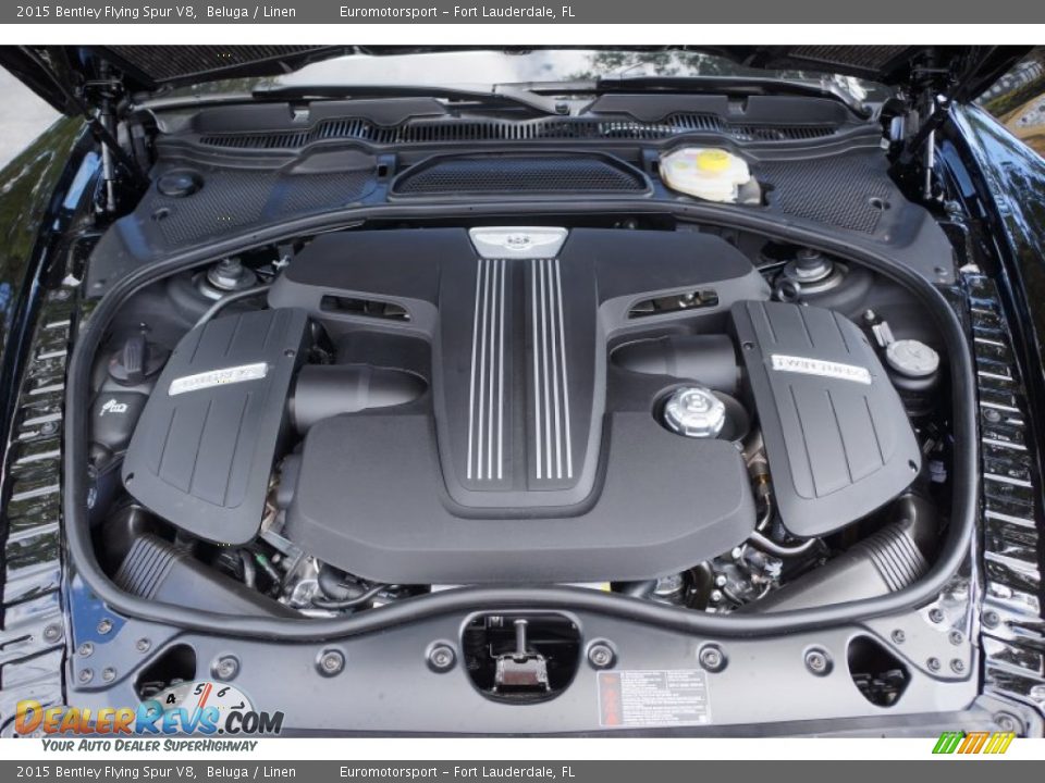 2015 Bentley Flying Spur V8 4.0 Liter Twin-Turbocharged DOHC 32-Valve VVT V8 Engine Photo #63