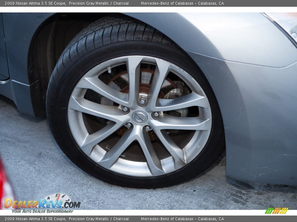 2009 Nissan Altima 3.5 SE Coupe Precision Gray Metallic / Charcoal Photo #2