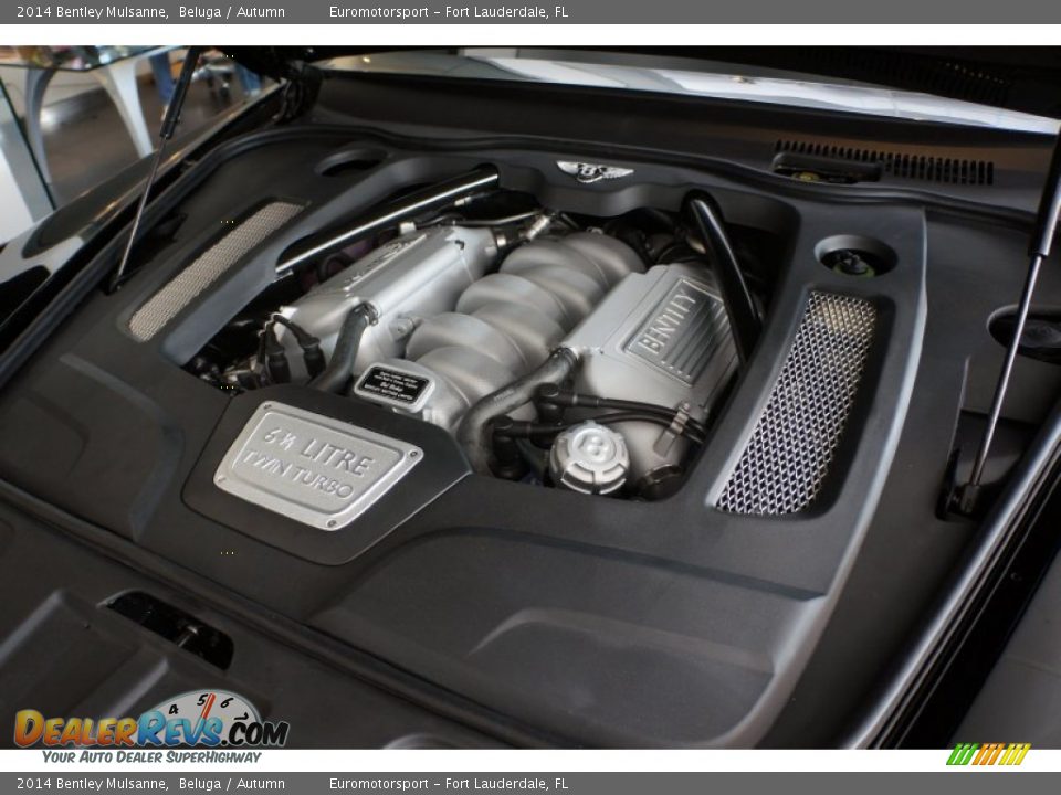 2014 Bentley Mulsanne  6.75 Liter Twin-Turbocharged OHV 16-Valve VVT V8 Engine Photo #73
