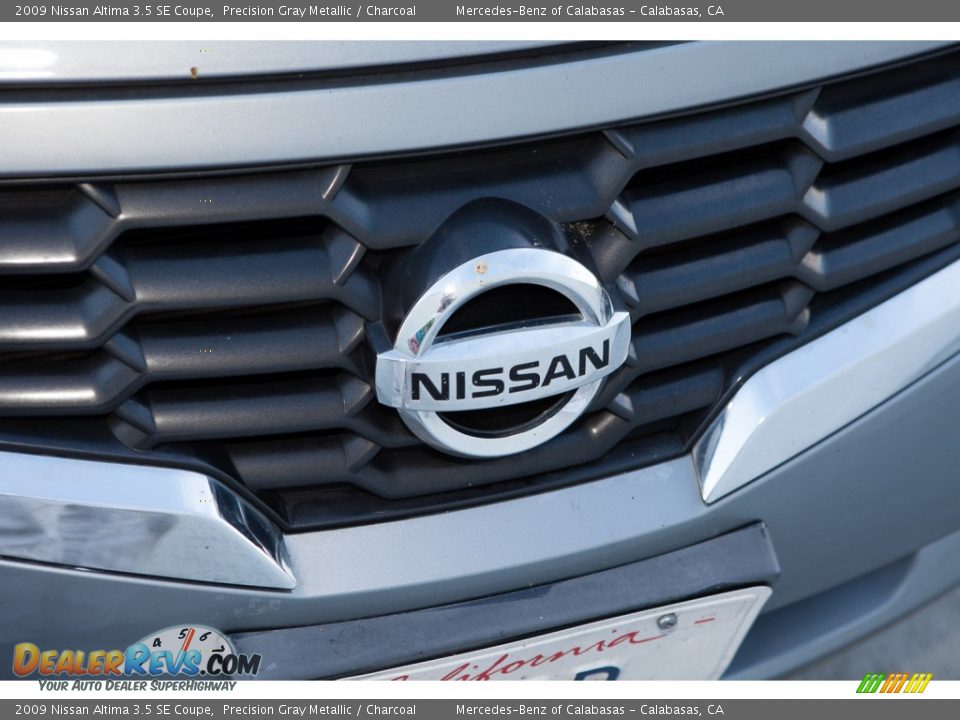 2009 Nissan Altima 3.5 SE Coupe Precision Gray Metallic / Charcoal Photo #3