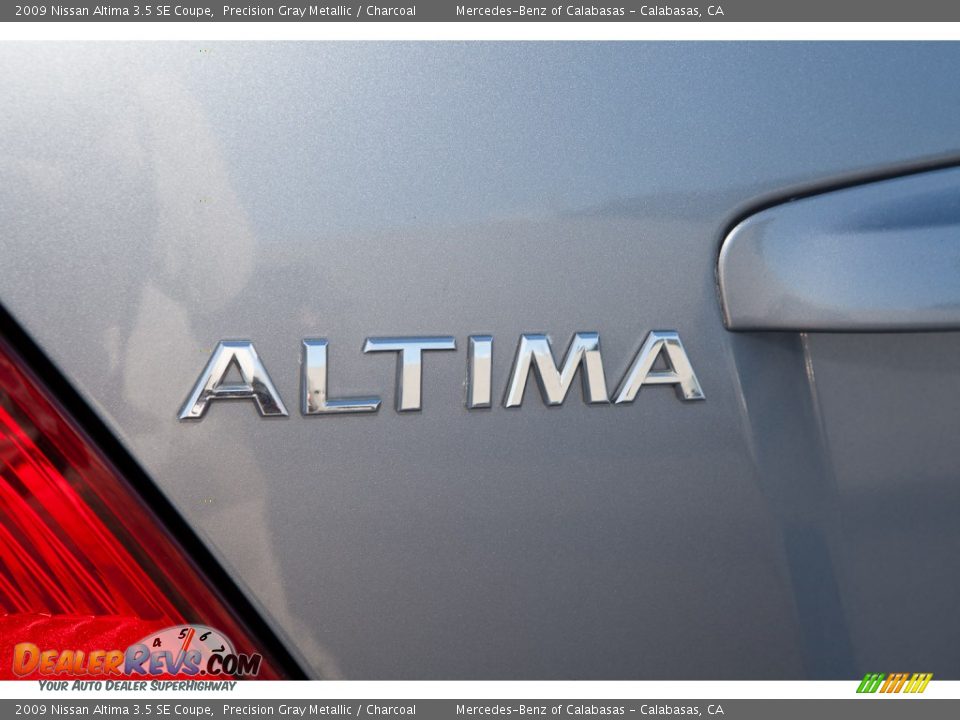 2009 Nissan Altima 3.5 SE Coupe Precision Gray Metallic / Charcoal Photo #6