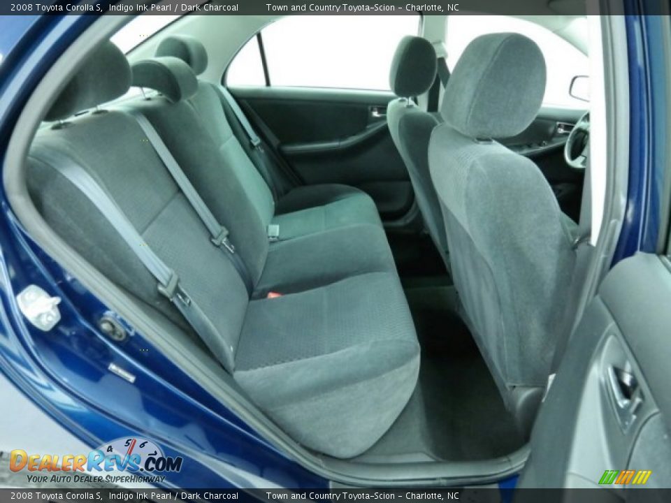 2008 Toyota Corolla S Indigo Ink Pearl / Dark Charcoal Photo #21