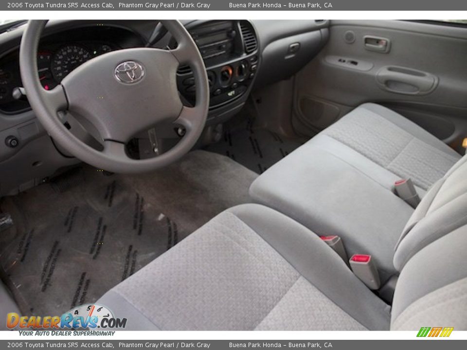 2006 Toyota Tundra SR5 Access Cab Phantom Gray Pearl / Dark Gray Photo #12