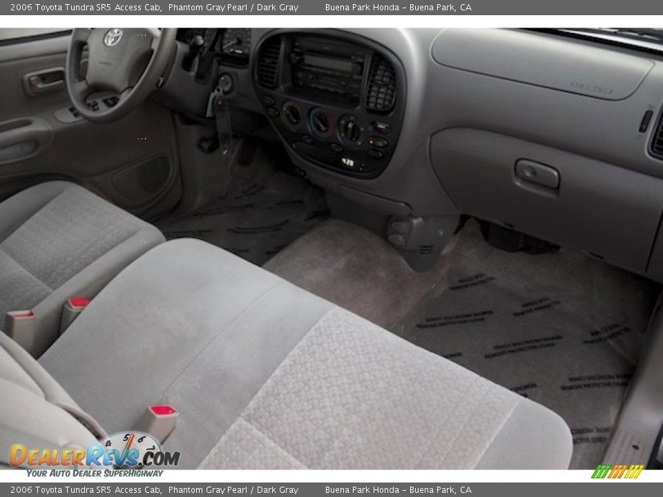 2006 Toyota Tundra SR5 Access Cab Phantom Gray Pearl / Dark Gray Photo #16