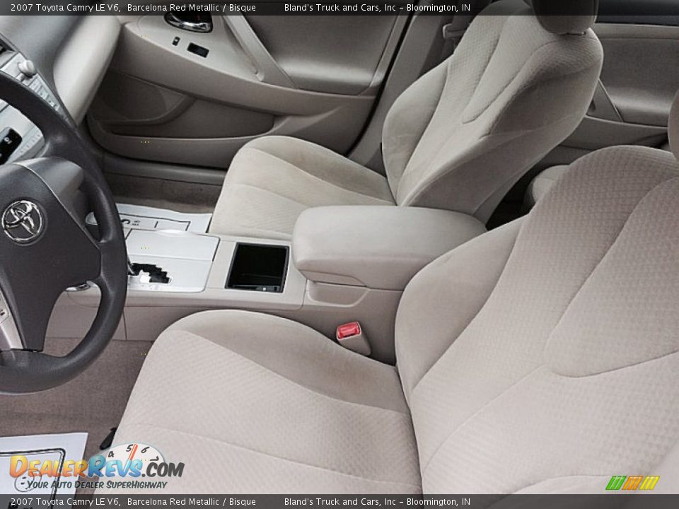 Front Seat of 2007 Toyota Camry LE V6 Photo #6