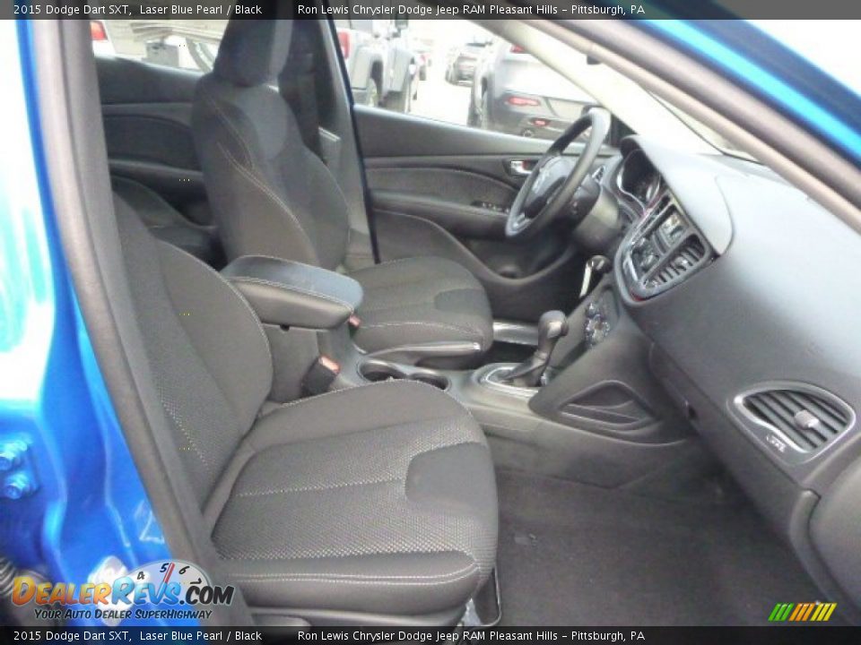 2015 Dodge Dart SXT Laser Blue Pearl / Black Photo #10