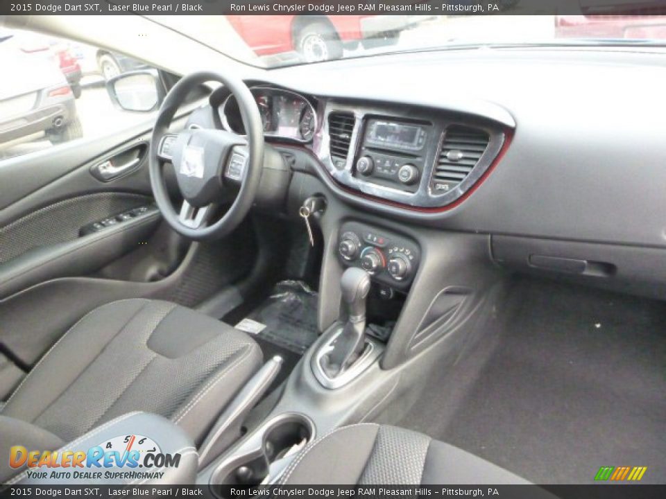 2015 Dodge Dart SXT Laser Blue Pearl / Black Photo #11