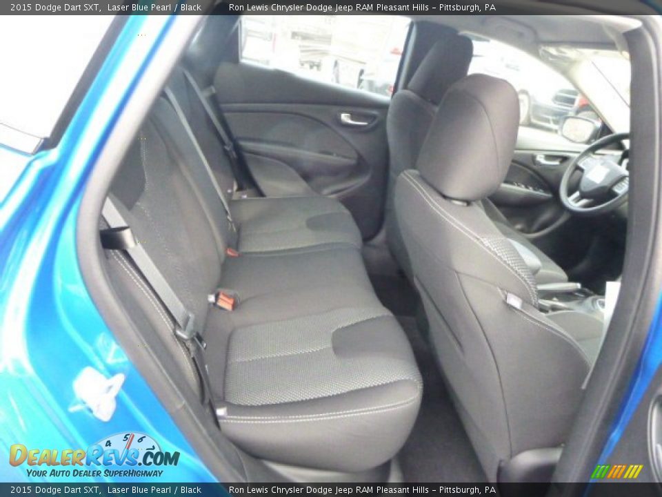 2015 Dodge Dart SXT Laser Blue Pearl / Black Photo #12