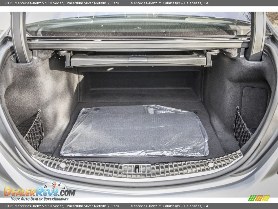 2015 Mercedes-Benz S 550 Sedan Palladium Silver Metallic / Black Photo #4