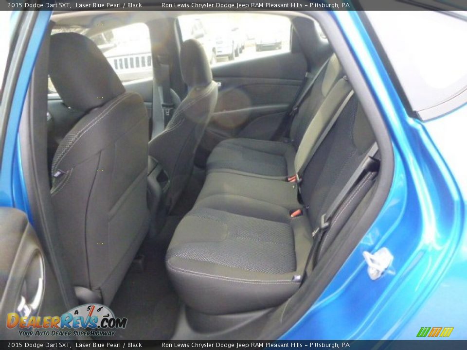 2015 Dodge Dart SXT Laser Blue Pearl / Black Photo #13