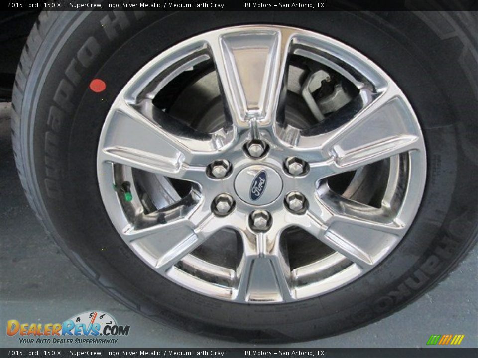 2015 Ford F150 XLT SuperCrew Wheel Photo #5