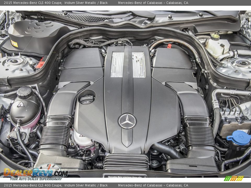 2015 Mercedes-Benz CLS 400 Coupe 3.0 Liter DI Twin-Turbocharged DOHC 24-Valve VVT V6 Engine Photo #8