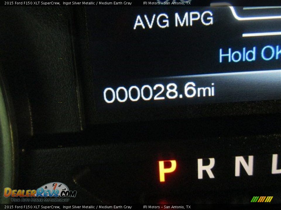 2015 Ford F150 XLT SuperCrew Ingot Silver Metallic / Medium Earth Gray Photo #19