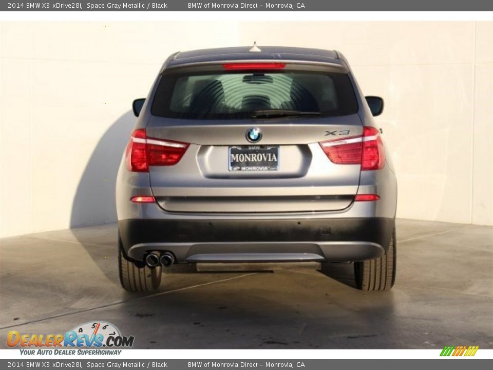 2014 BMW X3 xDrive28i Space Gray Metallic / Black Photo #8