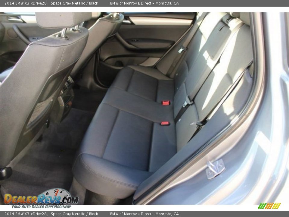 2014 BMW X3 xDrive28i Space Gray Metallic / Black Photo #14