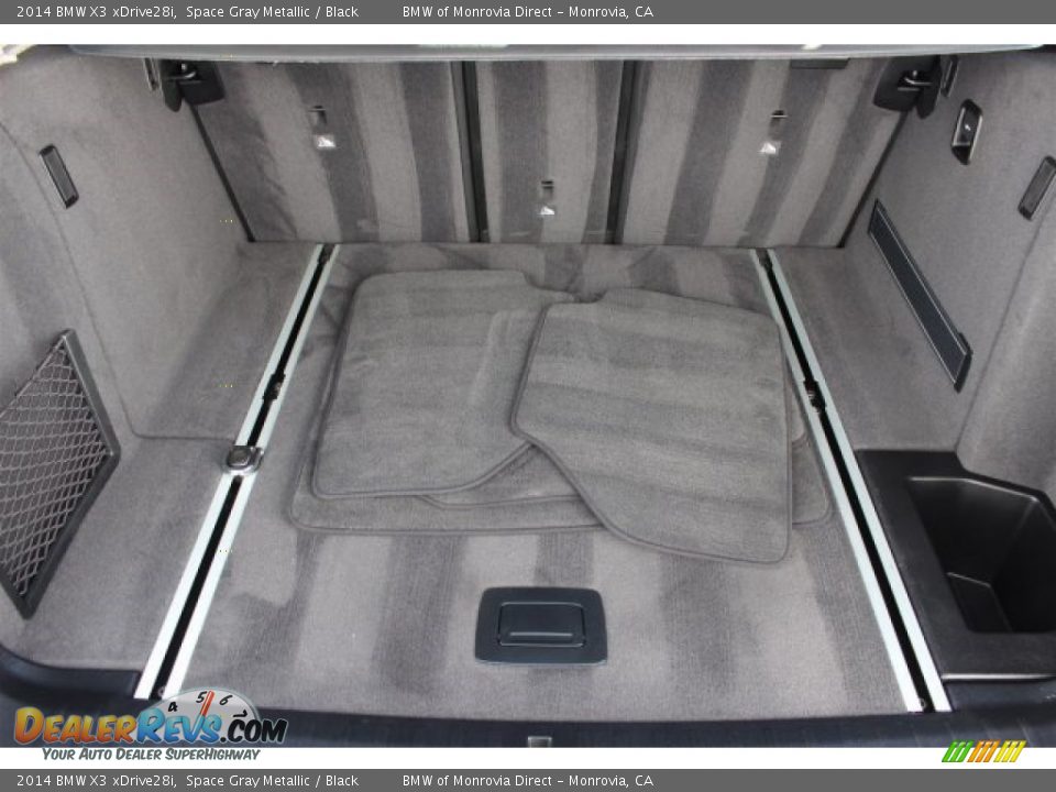2014 BMW X3 xDrive28i Space Gray Metallic / Black Photo #18