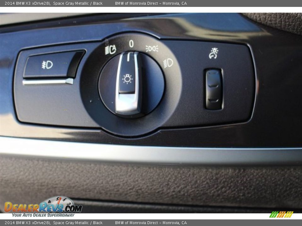 2014 BMW X3 xDrive28i Space Gray Metallic / Black Photo #23