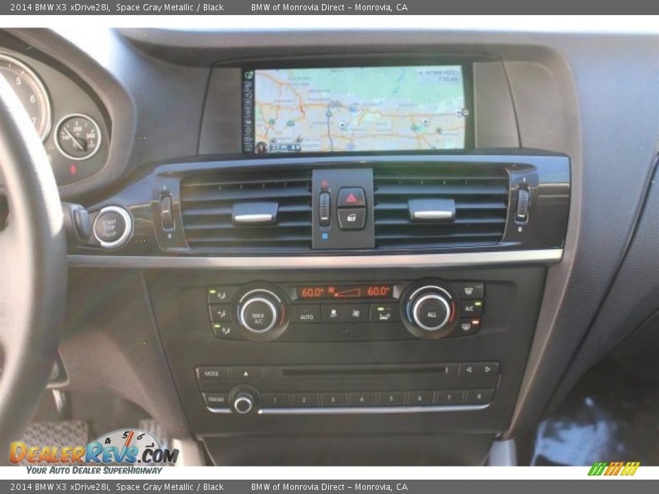 2014 BMW X3 xDrive28i Space Gray Metallic / Black Photo #24