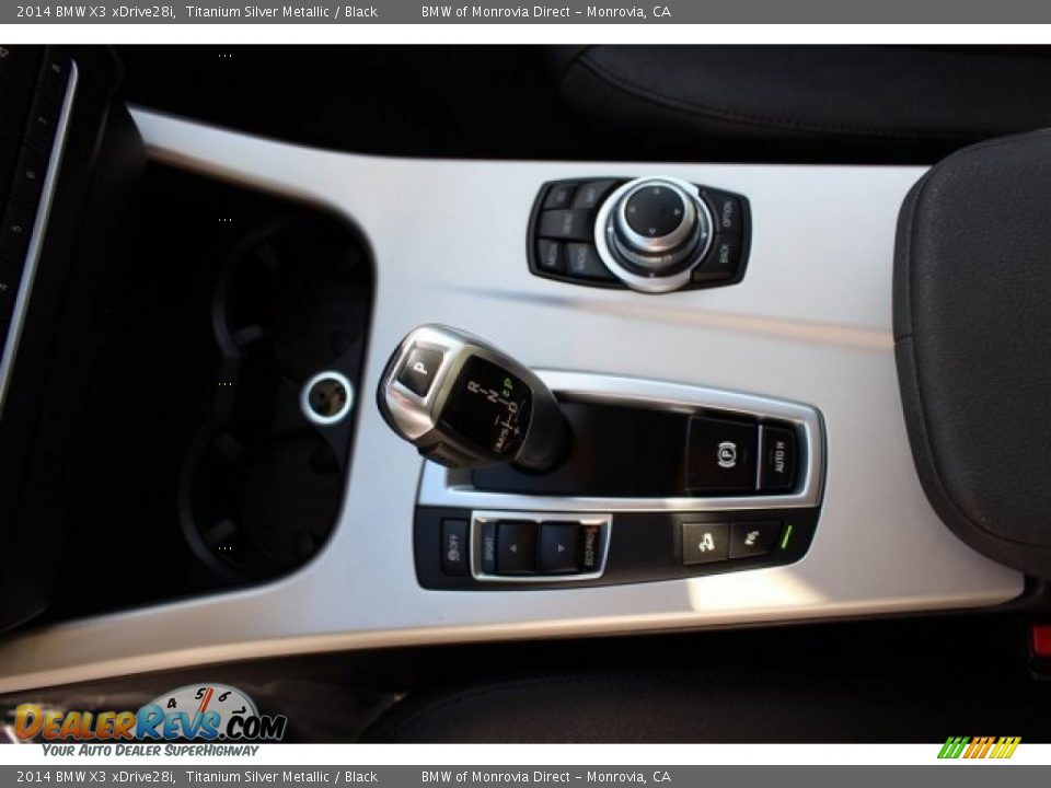 2014 BMW X3 xDrive28i Titanium Silver Metallic / Black Photo #10